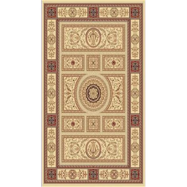Dynamic Rugs Legacy Rectangular Rug- Ivory - 2 Ft. 2 In. X 7 Ft. 7 In. LE2858021102 - main